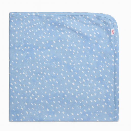 Blue Doeskin Modal Magnetic Blanket بطانية مواليد