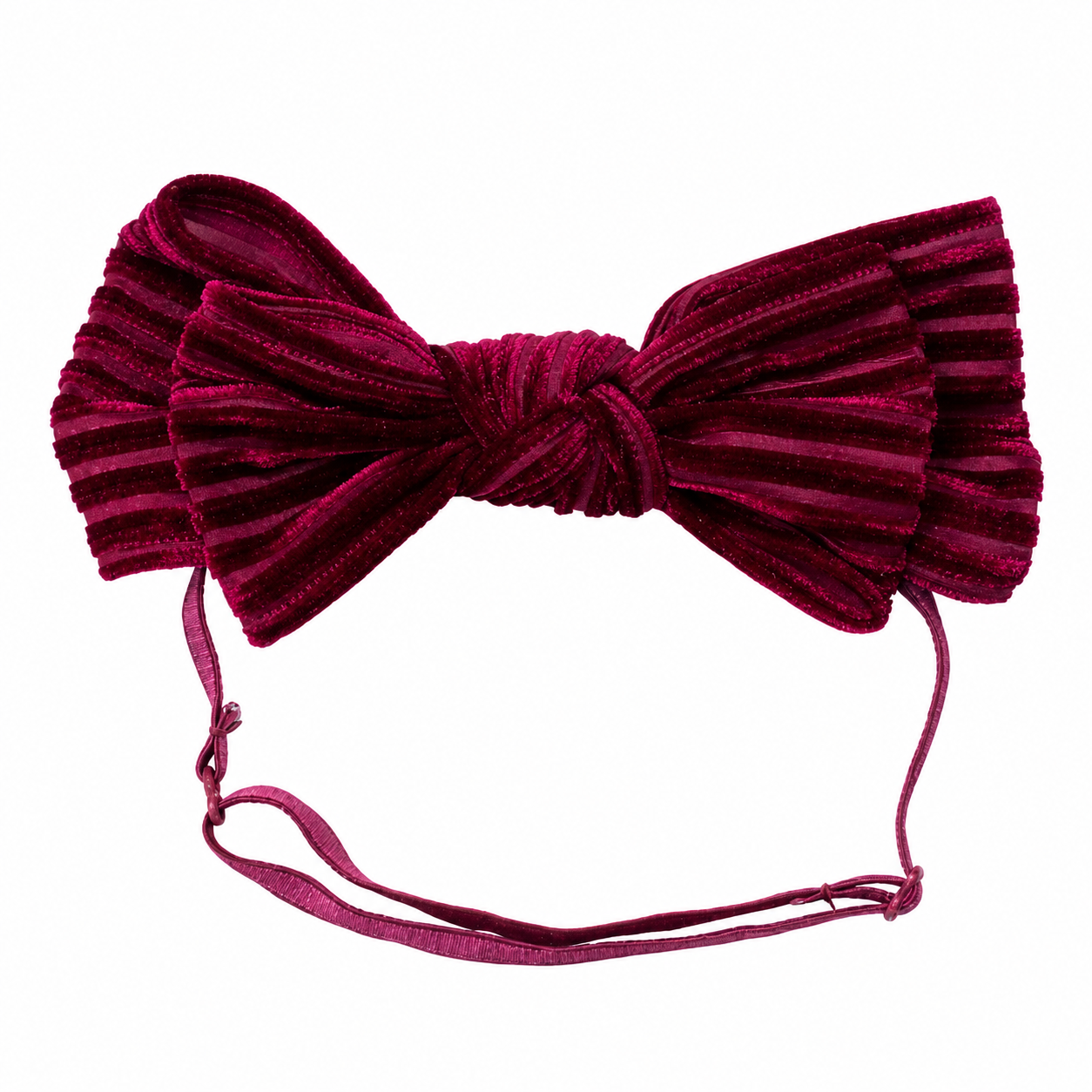 Floppy Velvet Stripe Headband ربطة شعر