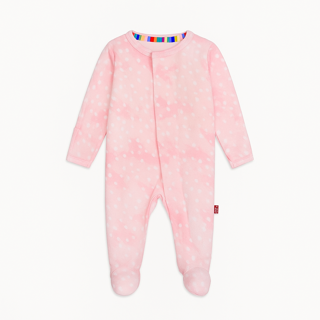 Pink Doeskin Modal Magnetic PJ بيجاما مواليد
