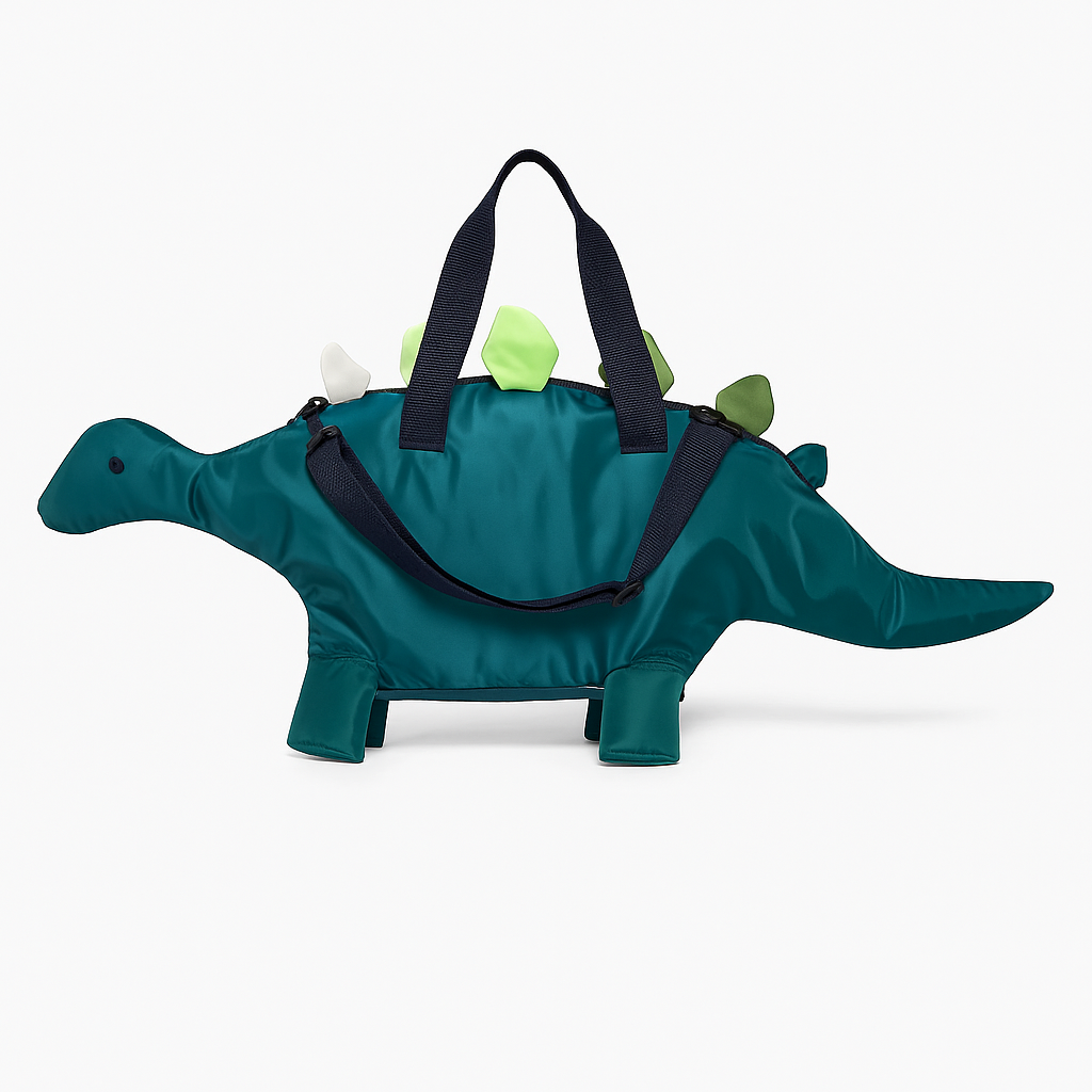 Dino Bag حقيبة لون أخضر