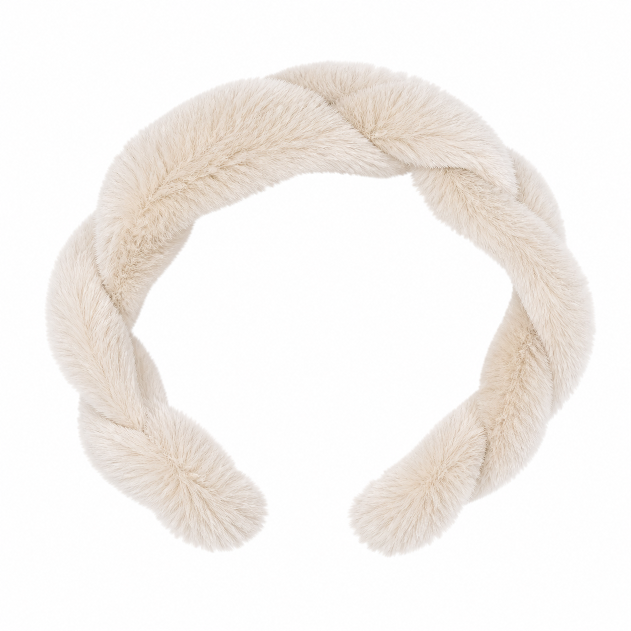 Faux Fur Twist Headband تاج