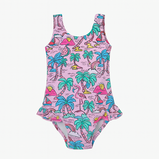 island doodles  Swimsuit ملابس سباحة