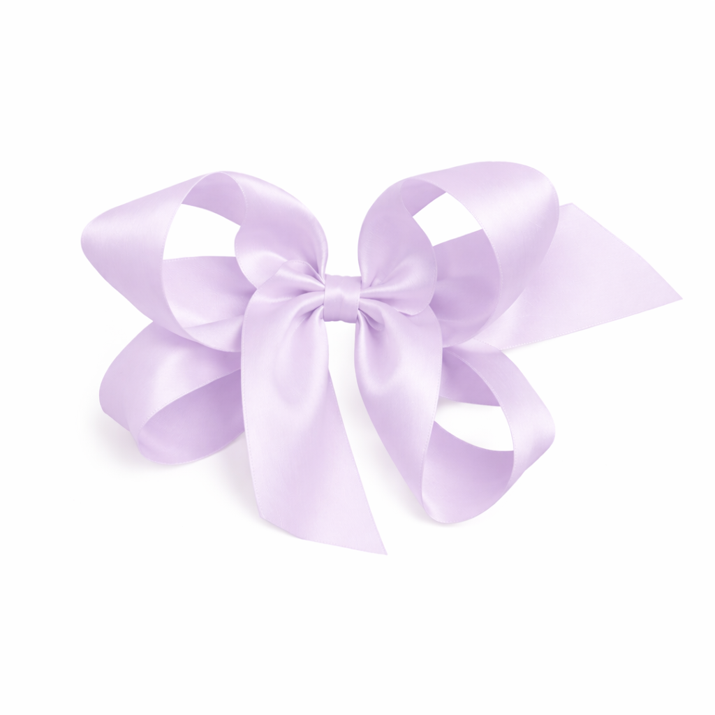 Infant Satin Bow 2مشبك شعر