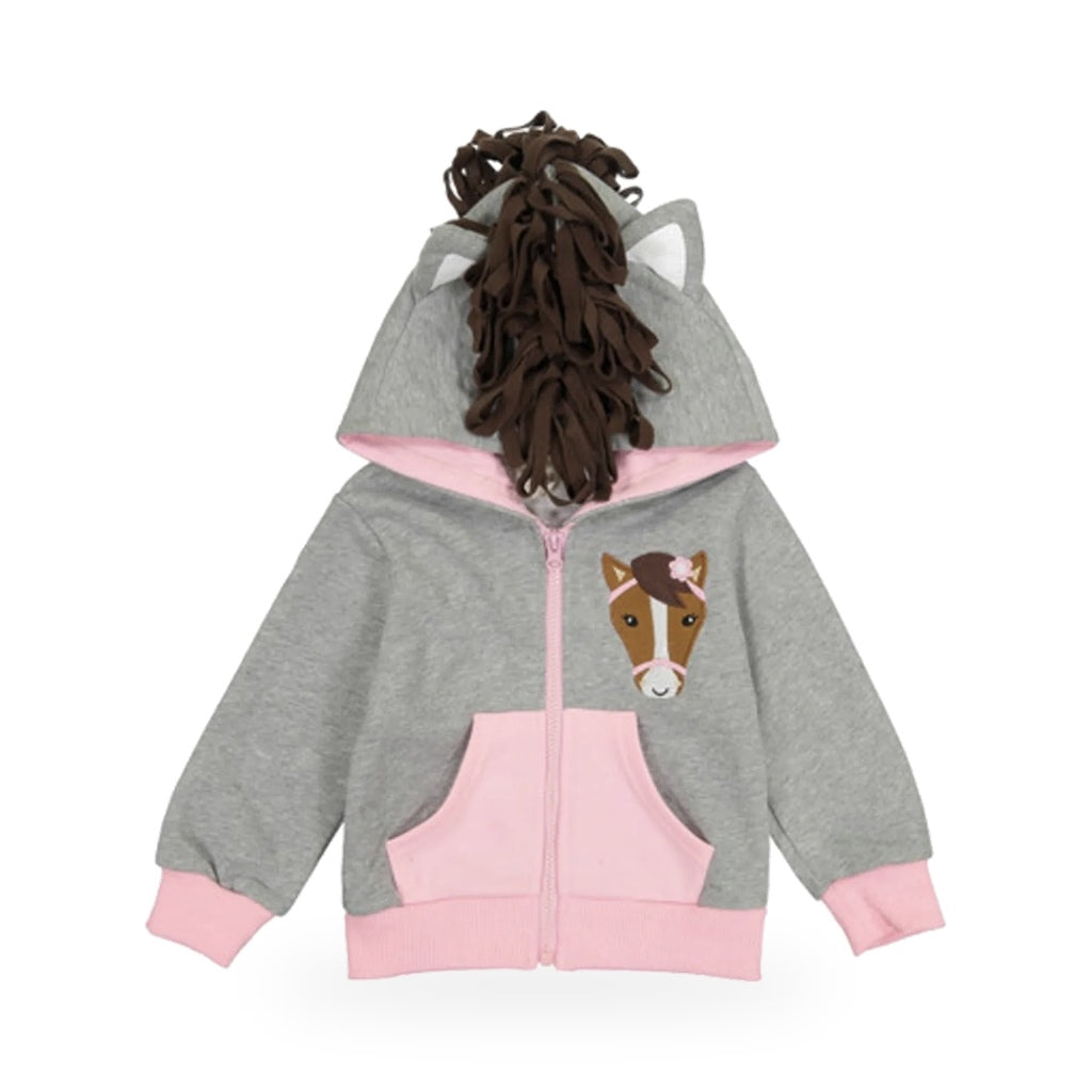 Pink Horse 3D Hoodie