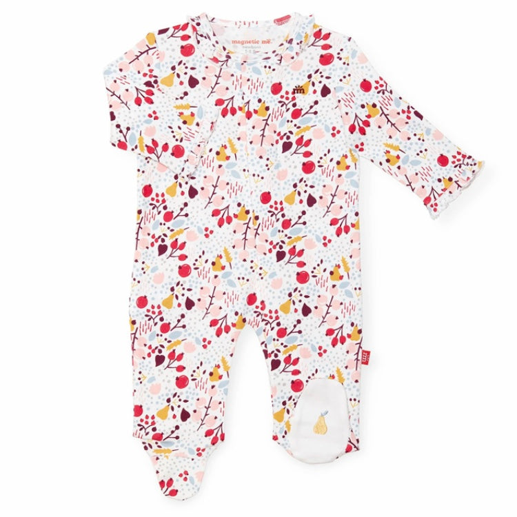 Pom Pom Organic Cotton Footie بيجاما مواليد
