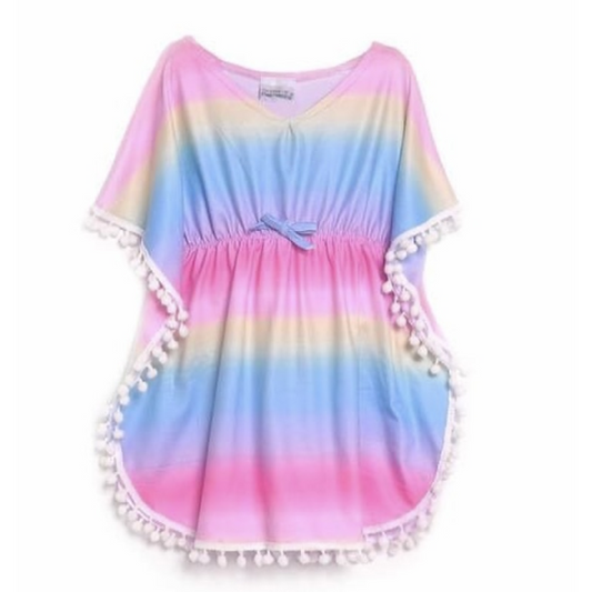 Rainbow Kaia Cover up فستان ملون