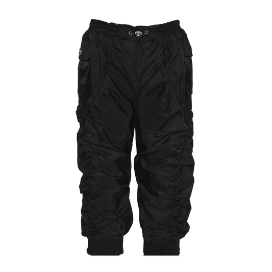 BLACK CARGO PANTS بنطلون لون أسود