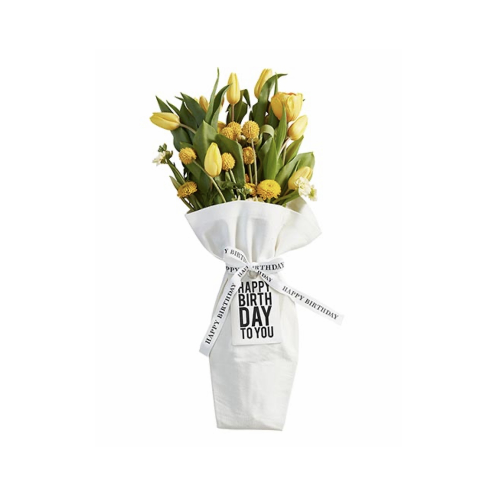 Bouquet Bag, Happy BDay غطاء للورد