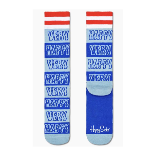Haapy Stripe  Crew Socks جوارب ملونة