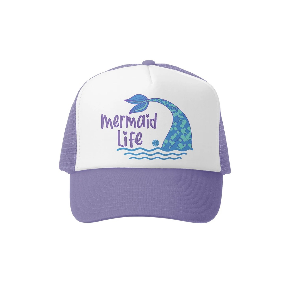 Mermaid Life Hat Purple قبعة لون بنفسجي