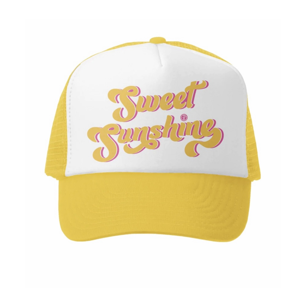 Sweet Sunshine Yellow Hat قبعة لون أصفر