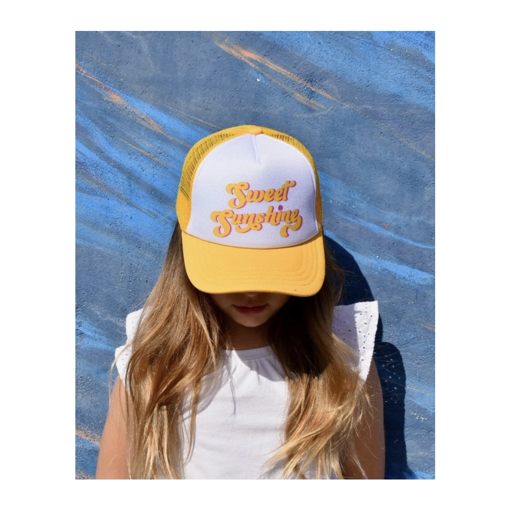 Sweet Sunshine Yellow Hat قبعة لون أصفر