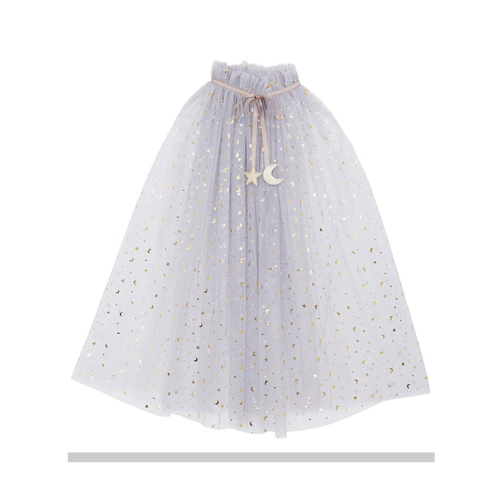 Grey Enchanted Cape وشاح بنت