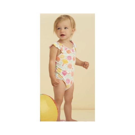 Citrus Baby Ruffle Swimsuit ملابس سباحة