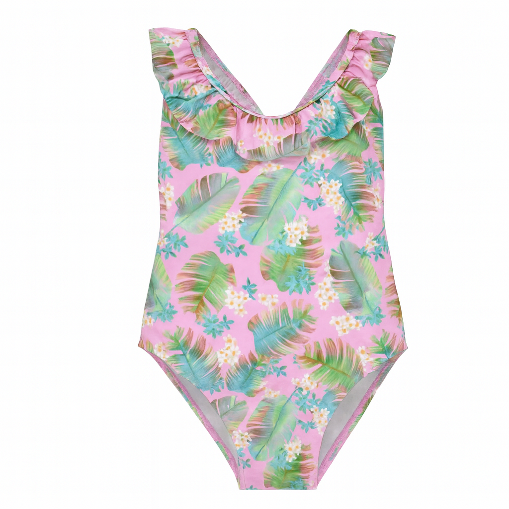 Luau Palms Mindy Croossback Swimsuit ملابس سباحة