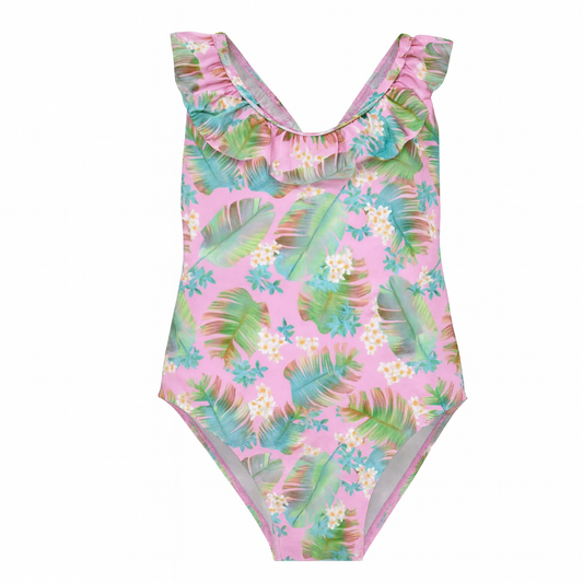 Luau Palms Mindy Croossback Swimsuit ملابس سباحة