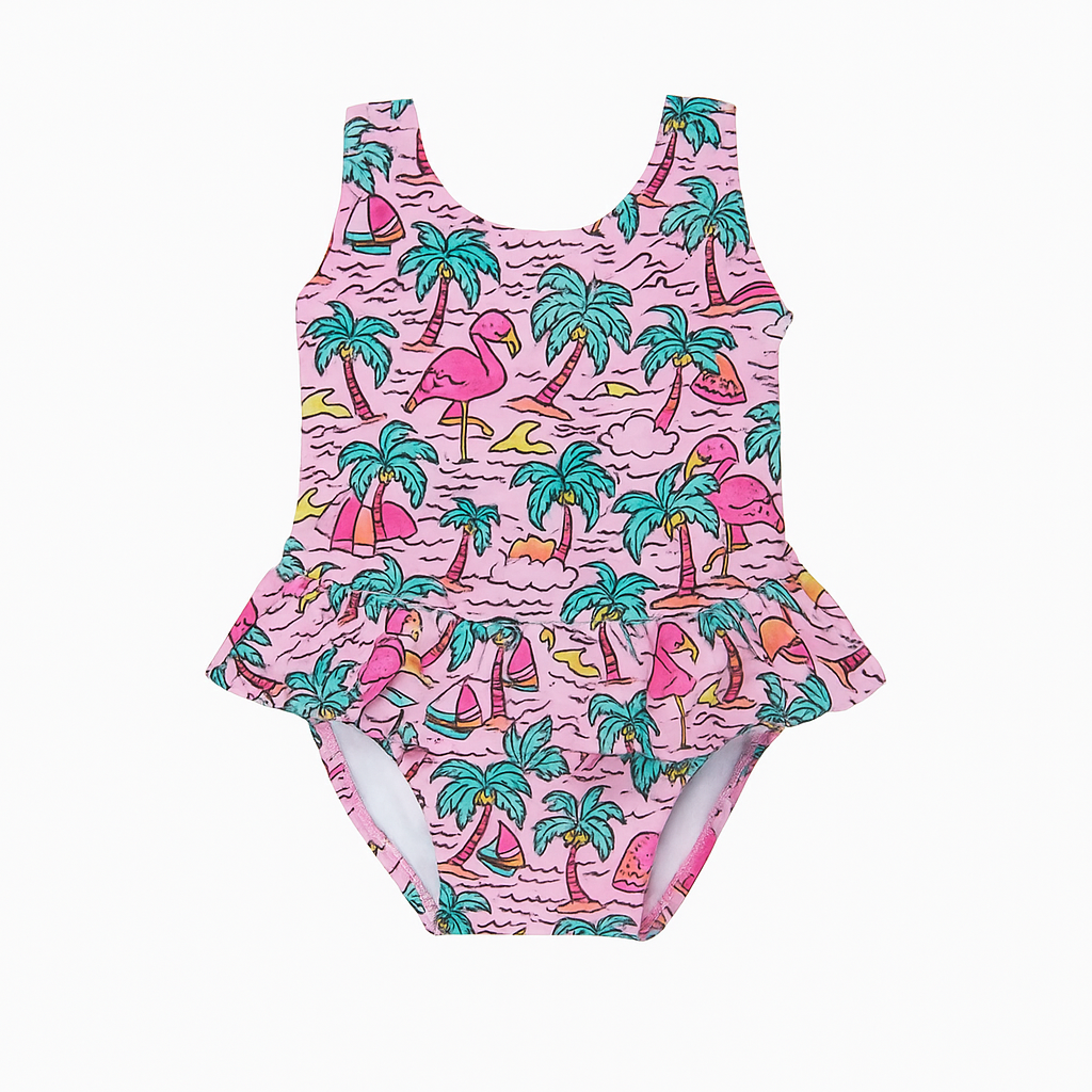 Stella Infant Ruffle Swimsuit ملابس سباحة
