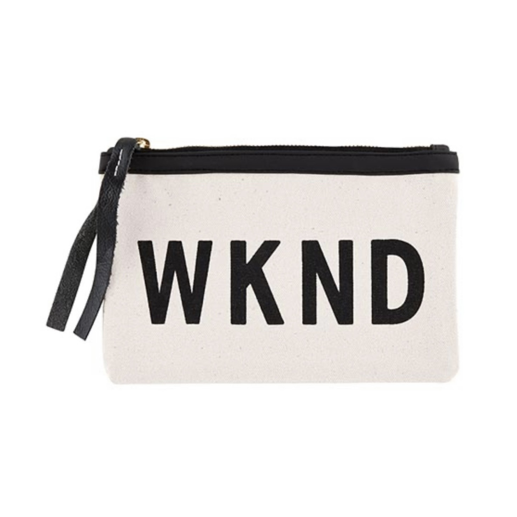 Pouch Bag ,WKND حقيبة لون أبيض
