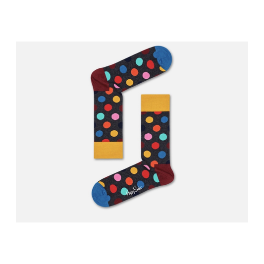 Adult Big Dot Block Socks جوارب ملونة