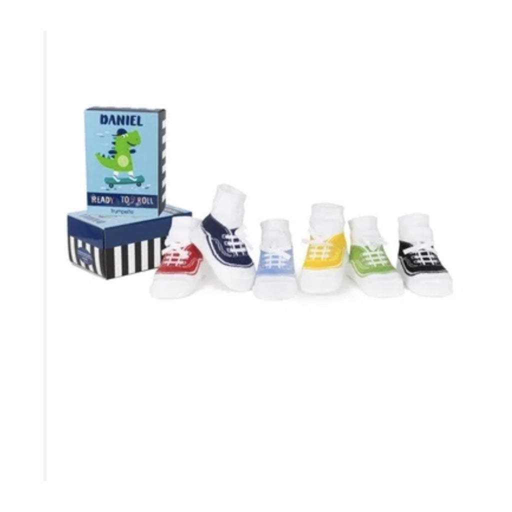 Dabniel low top Sneakers Sockes جوارب مواليد