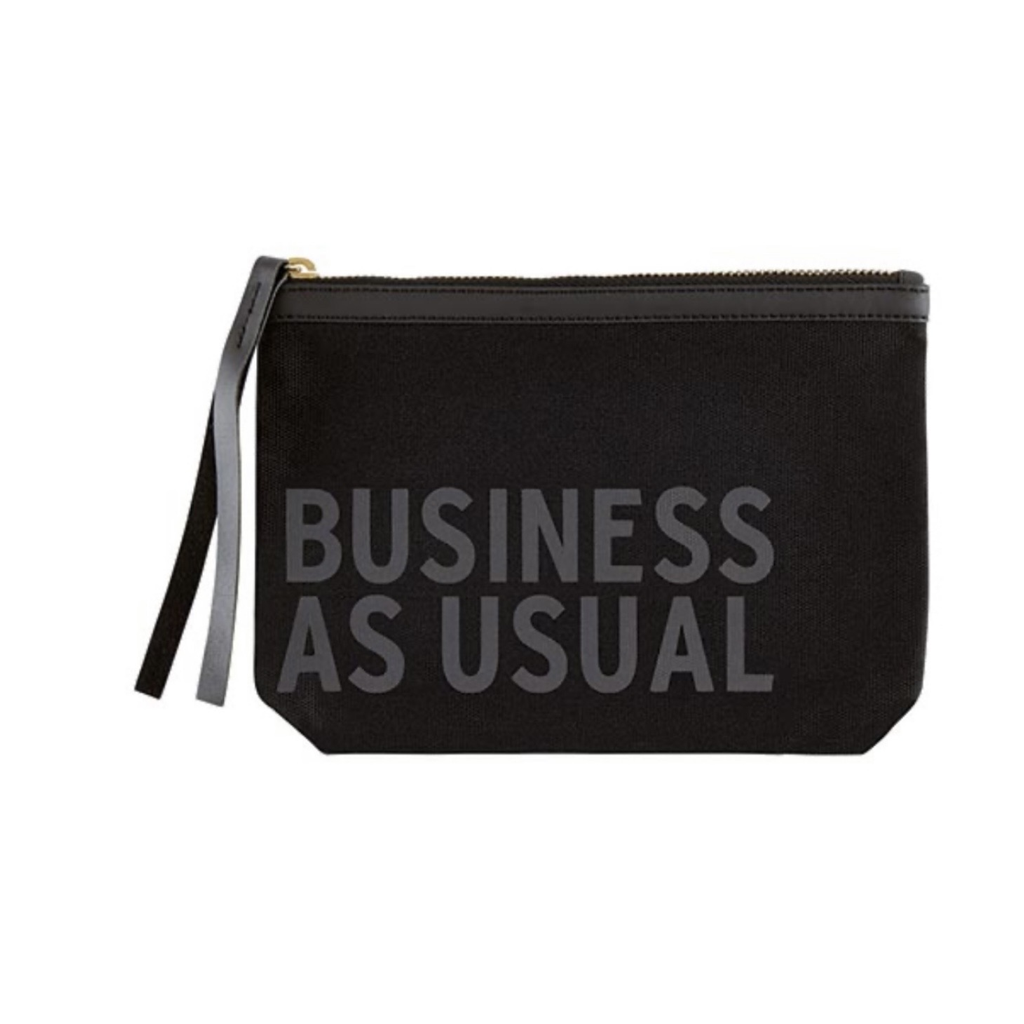 Pouch Bag, As Usual حقيبة لون أسود