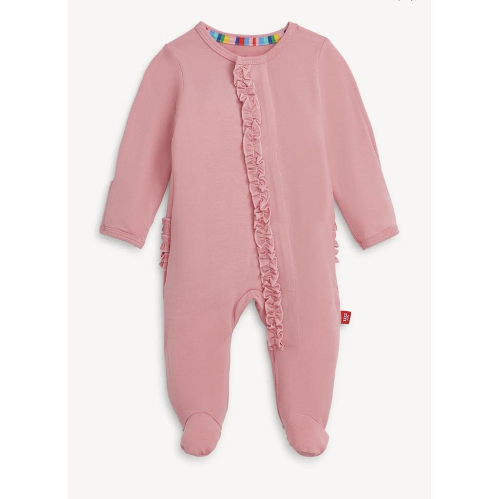 Tickled Pink Modal Footie بيجاما لون وردي