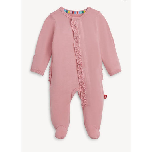 Tickled Pink Modal Footie بيجاما لون وردي