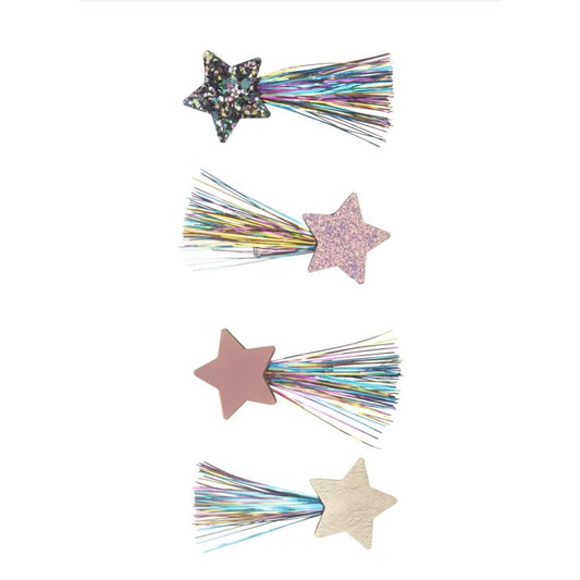 Teeny Shooting Star mini clips مشبك شعر