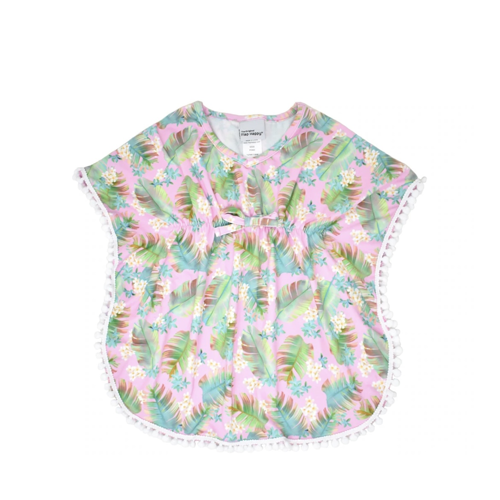 Luau Palms Kaia Beach Swim Cover-up فستان ملون